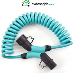 Volti Cable Spiral 22 kW Tip 2 Şarj Kablosu